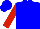 Blue, Red Sleeves