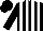 BLACK AND WHITE STRIPES
