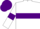 White, Purple hoop, armlets and cap