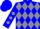 Blue, Grey Diamonds