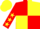 Red and Yellow (quartered), Red sleeves, Yellow stars, Yellow cap