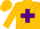 Gold, Gold 'MC' on Purple Cross Sash