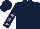 Dark Blue, Mauve stars on sleeves