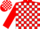 Red, White Blocks, Red Sleeves