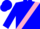 Blue, Pink Sash