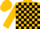 GOLD, black blocks, gold cap