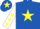 Royal Blue, Yellow star, White sleeves, Yellow stars, Royal Blue cap, Yellow star