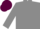 GREY, orange slvs., maroon cap
