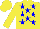 Yellow, Blue Stars