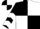 Black and White (quartered), chevrons on sleeves