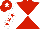 Red and White diabolo, White sleeves, Red stars, Red cap, White star
