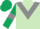 Light Green, Grey chevron, Dark Green sleeves, Grey armlets, Dark Green cap