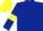 Dark Blue, Yellow armlets and cap
