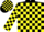 BLACK & YELLOW CHECK