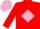 Red, Pink diamond, Pink cap, White spots