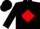 Black, Red Diamond Belt