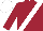 MAROON, white sash, white cap