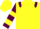 Yellow, Maroon epaulets, Maroon and Yellow hooped sleeves