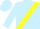 LIGHT BLUE, Maroon 'Hearts', Yellow Sash