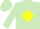 LIGHT GREEN, yellow diamond, light green cap