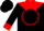 Black, Red Circle, Red Yoke and Cuffs
