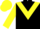 Black, Yellow chevron, sleeves and cap