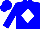 Blue, White Diamond