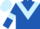 Royal Blue, Light Blue chevron, armlets and cap