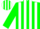 Green and White Stripes, Green Sleeves