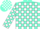 Aquamarine, White Blocks