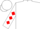 White, Red 'S', Red Diamonds on Sleeves