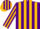 Purple, Gold Stripes