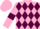 Pink and Maroon diamonds, Pink sleeves, Maroon armlets, Pink cap