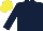 DARK BLUE, YELLOW cap