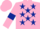 Pink, Dark Blue stars and armlets
