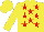Yellow, Red Stars