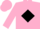 Pink, Black Diamond Belt