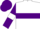 White, Purple hoop, Purple sleeves, White armlets, Purple cap
