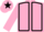 PINK, BLACK seams on body and star on cap