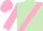 Light Green, Pink sash, sleeves and cap