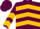 Maroon, Gold Chevrons