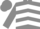 GREY & WHITE CHEVRONS, grey sleeves & cap