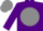 Purple, Grey disc, Grey cap
