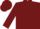Burgundy, white belt, burgundy cap