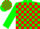 Green, Red Blocks, Green Sleeves