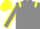 Grey, Yellow epaulets, Grey sleeves, Yellow seams, Yellow cap