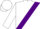 White, Purple Sash