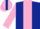 Dark Blue, Pink Panel, Pink Sleeves