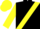 Black, yellow sash, sleeves and cap