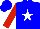Blue, White Star, Red Sleeves